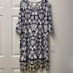 Dress with Peekaboo sleeves